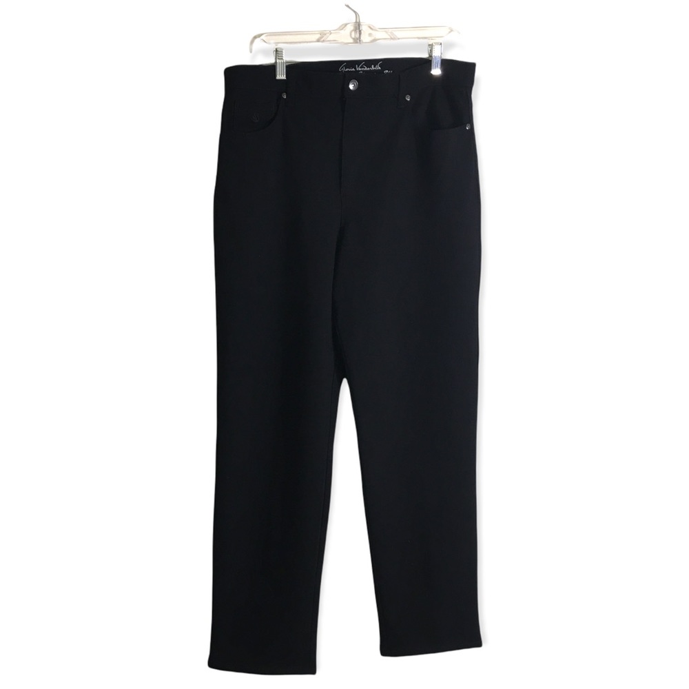 Gloria Vanderbilt Embellished Back Pocket Pants